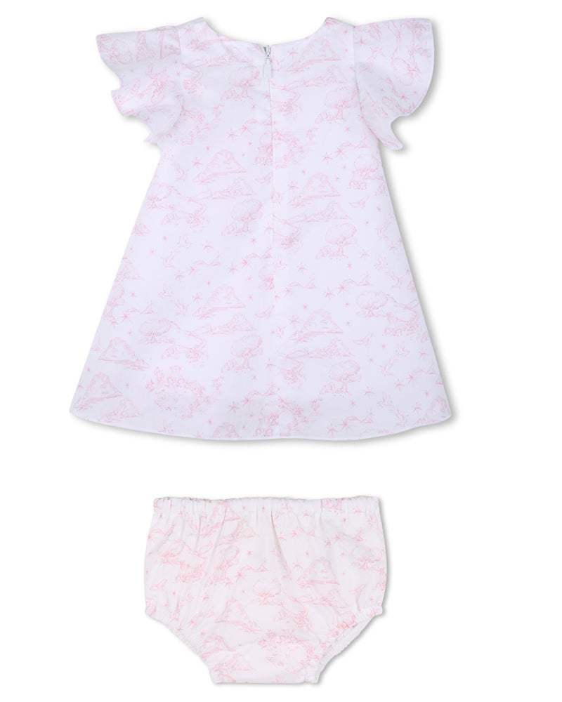 
  
    Givenchy
  
 Baby Girls White/Pink Dress