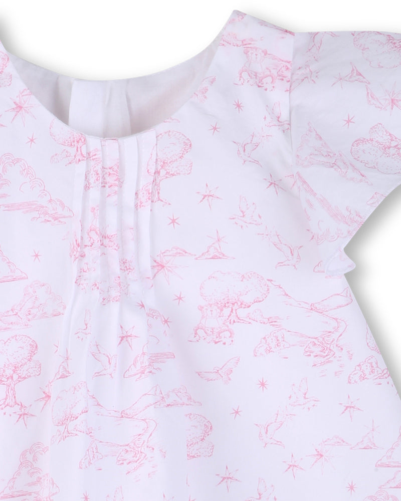 
  
    Givenchy
  
 Baby Girls White/Pink Dress