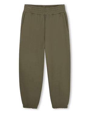 
  
    Givenchy
  
 Boys Green Embroidered Logo Track Pants