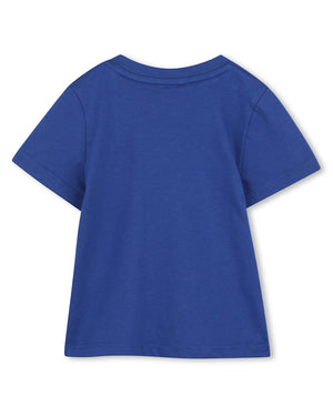 
  
    Givenchy
  
 Baby Boys Electric Blue Embroidered Logo T-Shirt