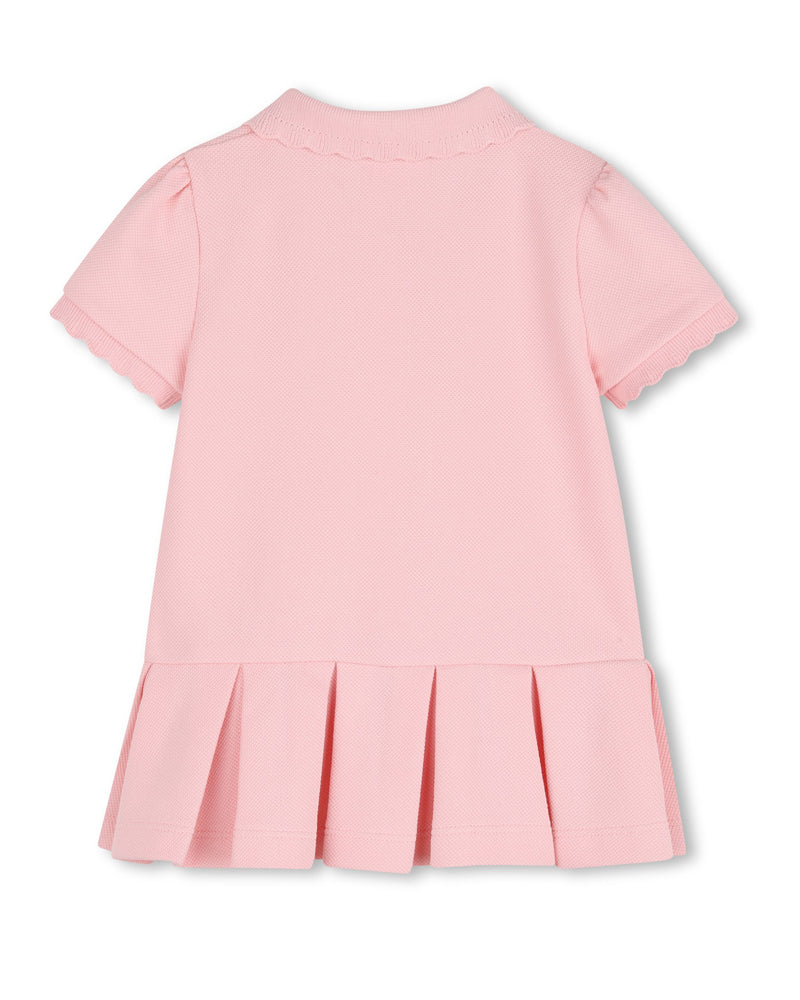 
  
    Givenchy
  
 Baby Girls Pink Pique Cotton Polo Dress