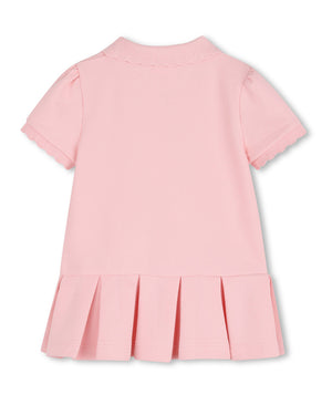 
  
    Givenchy
  
 Baby Girls Pink Pique Cotton Polo Dress