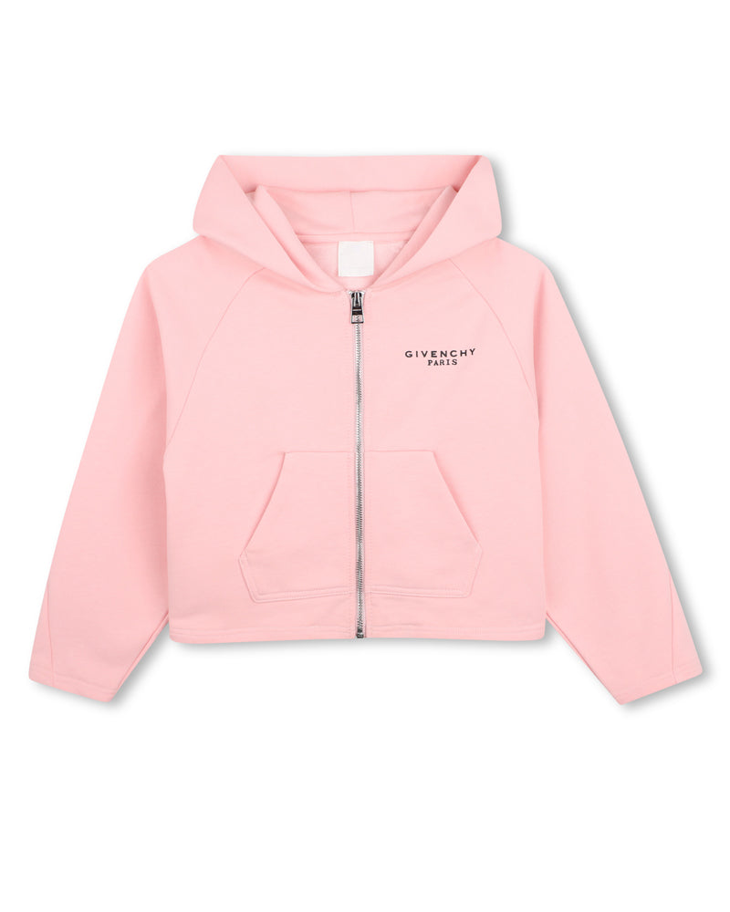 
  
    Givenchy
  
 Girls Pink Zip Up Sweater