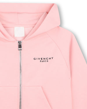 
  
    Givenchy
  
 Girls Pink Zip Up Sweater