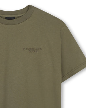 
  
    Givenchy
  
 Boys Green Embroidered Logo T-Shirt