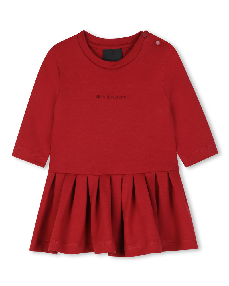 
  
    Givenchy
  
 Baby Girls Red Cotton Logo Dress