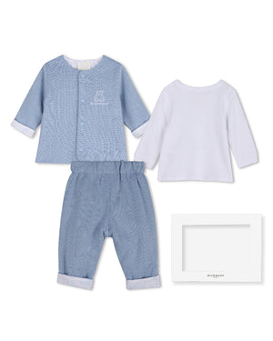 
  
    Givenchy
  
 Baby Boys Blue Reversible Tracksuit Set