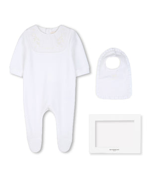
  
    Givenchy
  
 Baby Girls White Velvet Gift Set