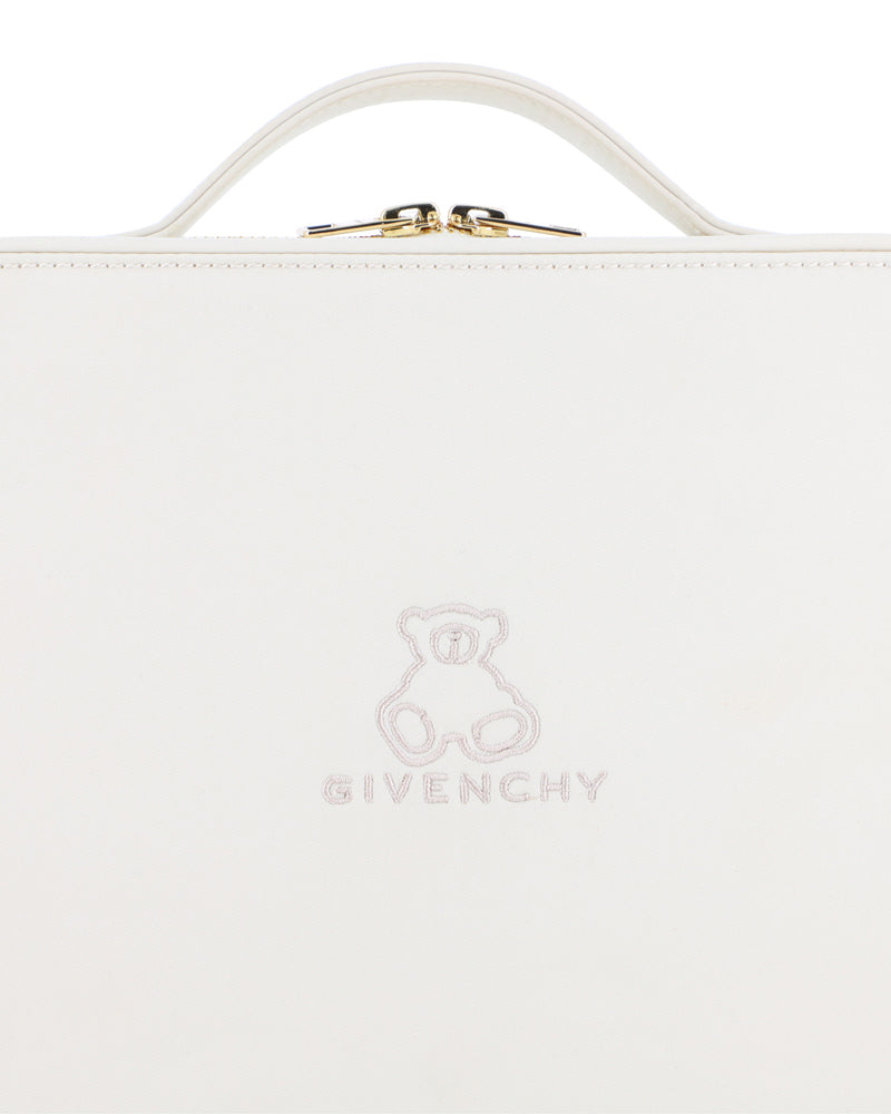 
  
    Givenchy
  
 Baby Beige Knitted Blanket & Teddy Gift Set