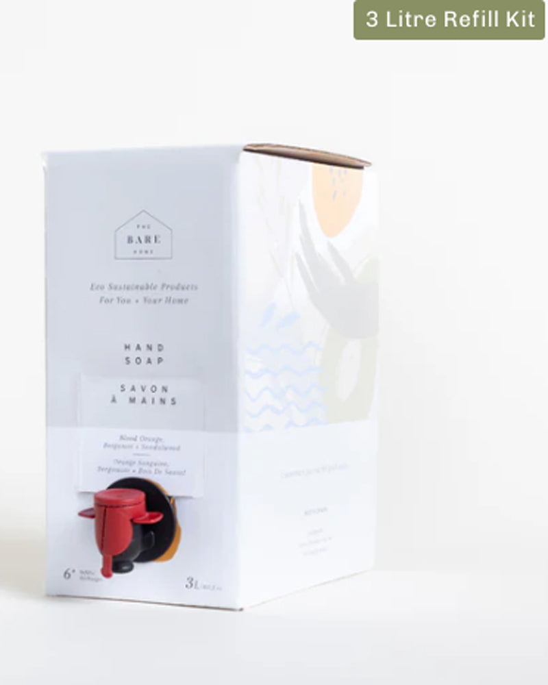 
  
    The
  
    Bare
  
    Home
  
 Hand Soap 3 Litre Refill Box Bergamot + Lime