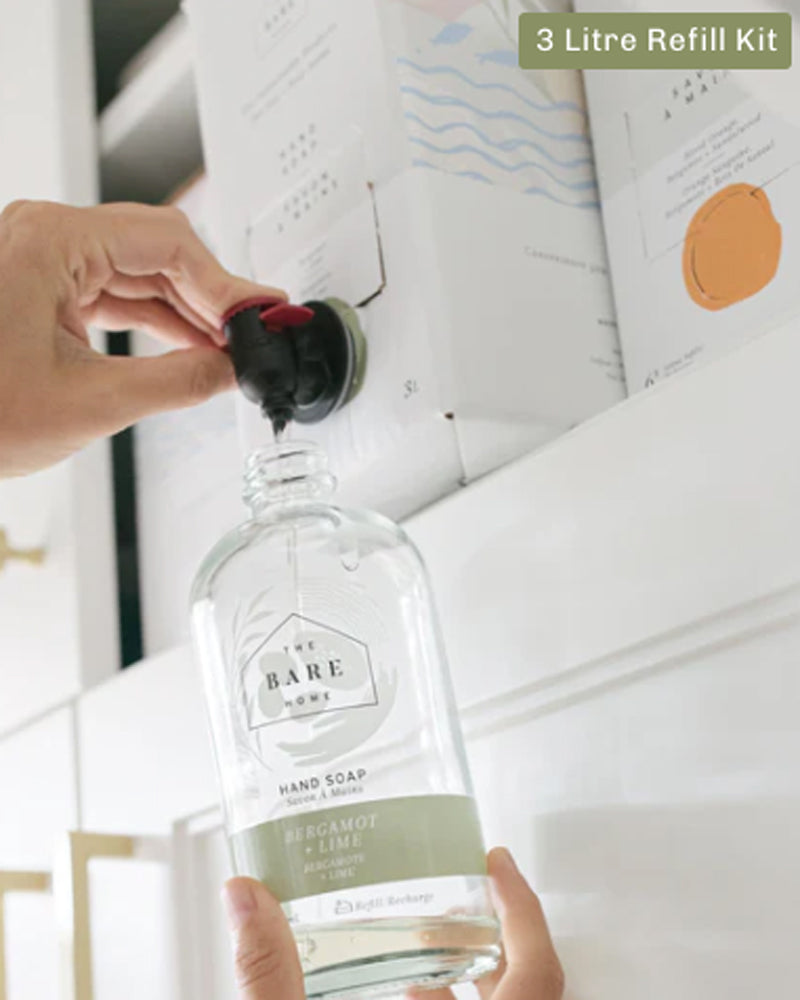 
  
    The
  
    Bare
  
    Home
  
 Hand Soap 3 Litre Refill Box Bergamot + Lime