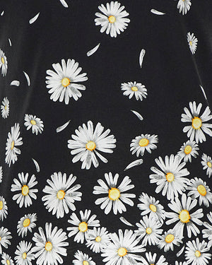 
  
    Moschino
  
 Girls Black Daisy T-Shirt