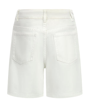 
  
    Moschino
  
 Girls White Denim Shorts