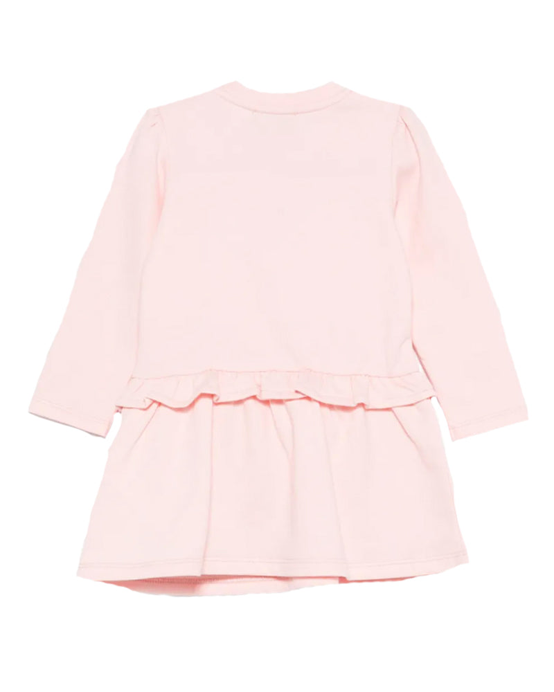 
  
    Moschino
  
 Baby Girls Pink Logo Dress
