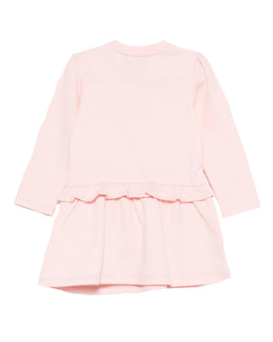 
  
    Moschino
  
 Baby Girls Pink Logo Dress