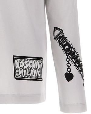 
  
    Moschino
  
 Boys Grey Top