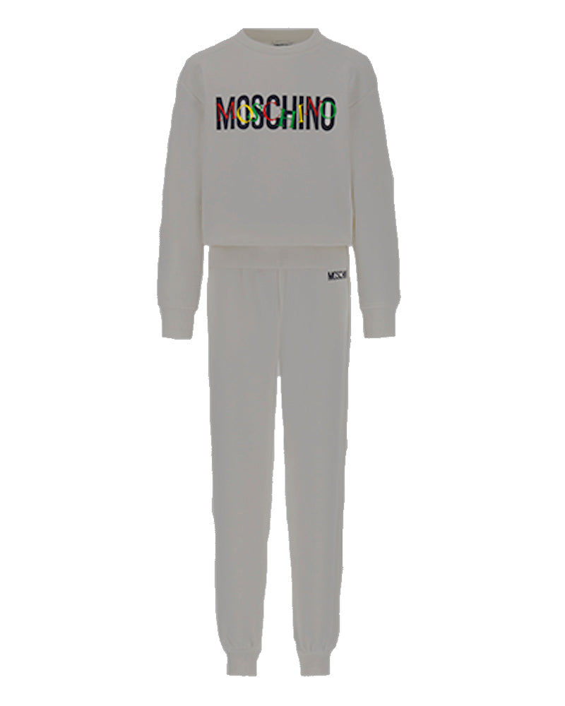 Boys Grey Logo Tracksuit