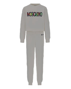 
  
    Moschino
  
 Boys Grey Logo Tracksuit