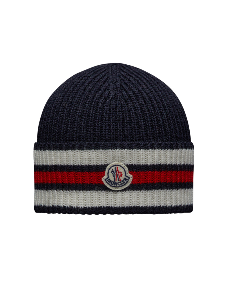 Grey moncler beanie online