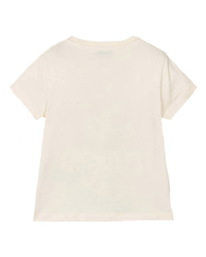 
  
    Moncler
  
    Enfant
  
 Girls Ivory T-Shirt