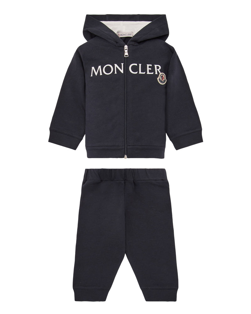 Moncler, Enfant, Baby Boys Navy Tracksuit - Main Image