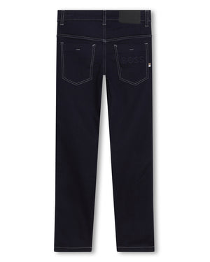 
  
    Boss
  
 Boys Blue Skinny Fit Denim