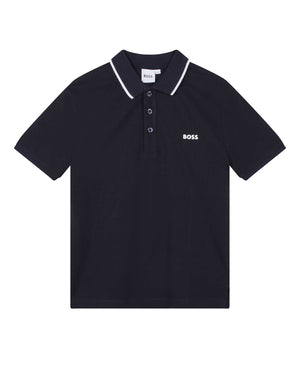 
  
    Boss
  
 Boys Navy Polo