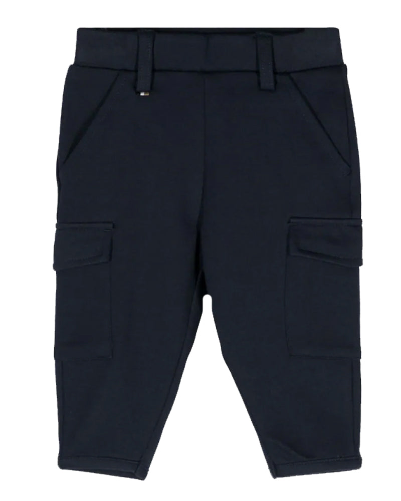 Baby Boys Navy Cargo Pants