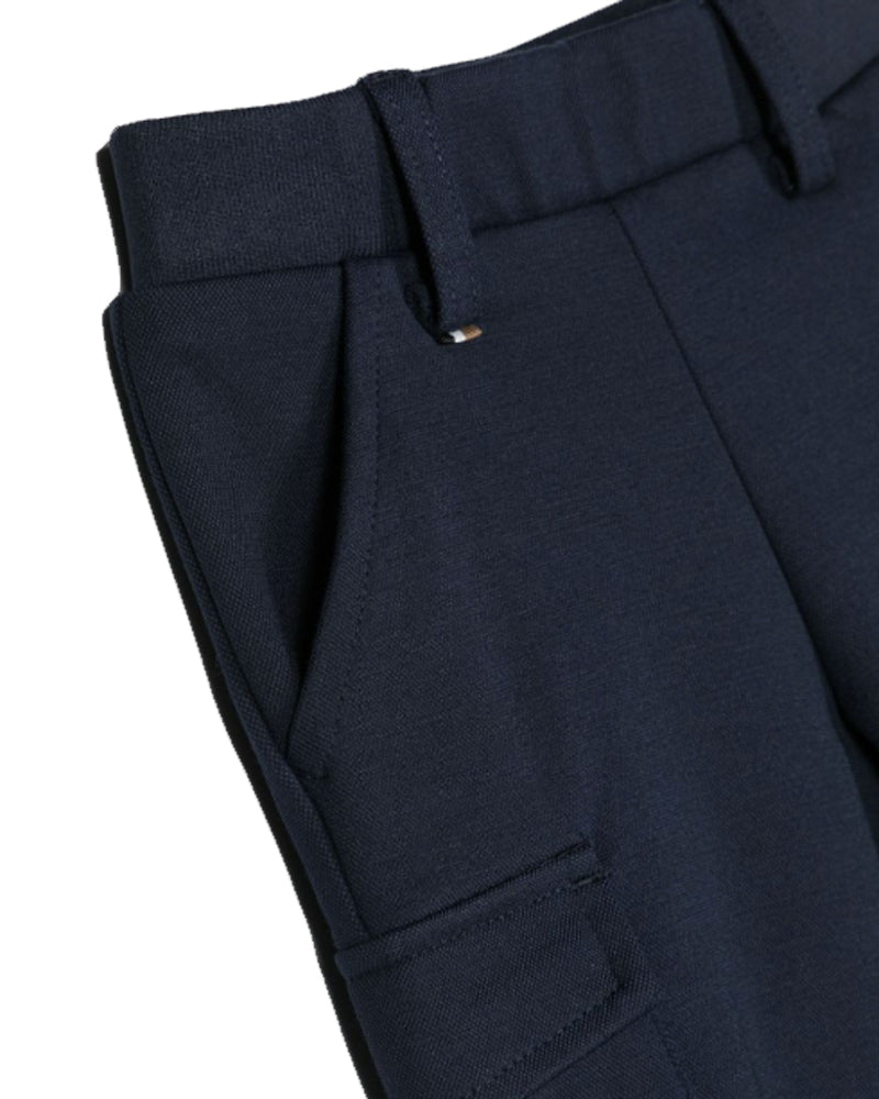 Baby Boys Navy Cargo Pants