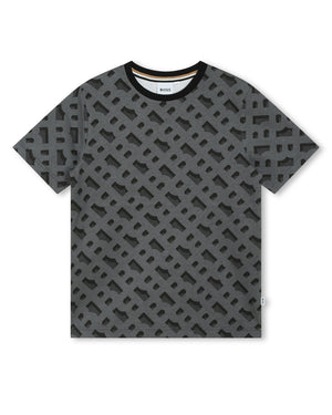 
  
    Boss
  
 Boys Black B Monogram T-Shirt