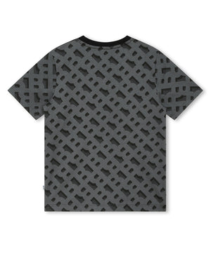 
  
    Boss
  
 Boys Black B Monogram T-Shirt