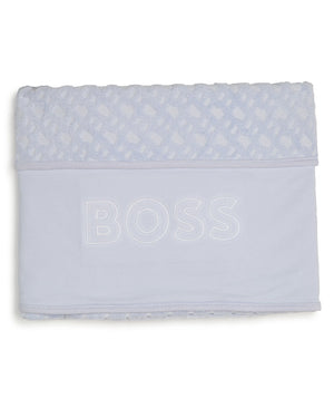 
  
    Boss
  
 Baby Boys Blue Blanket