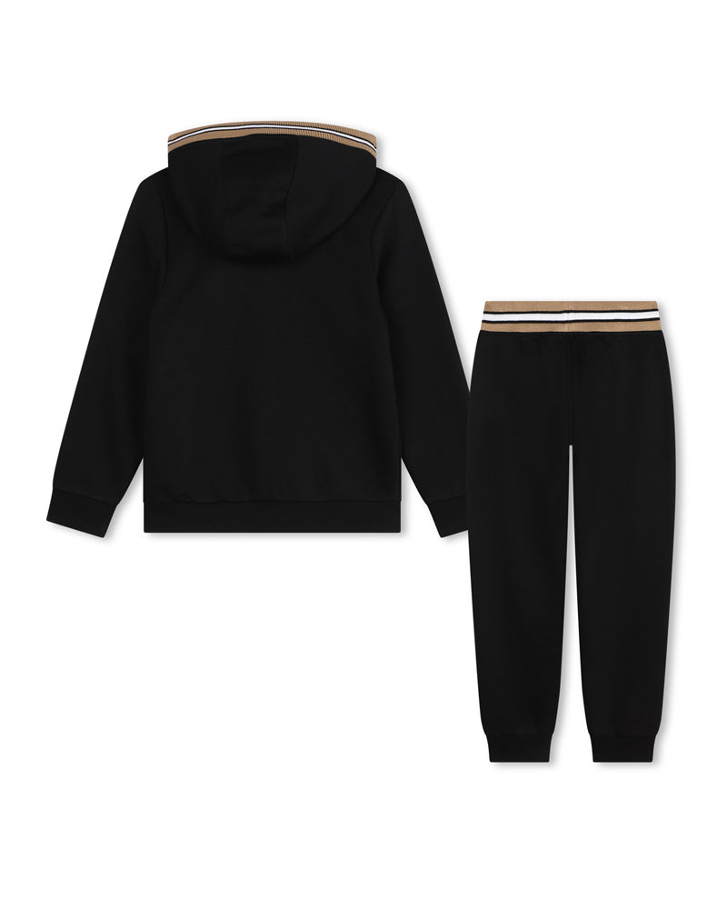 Boys Black Tracksuit