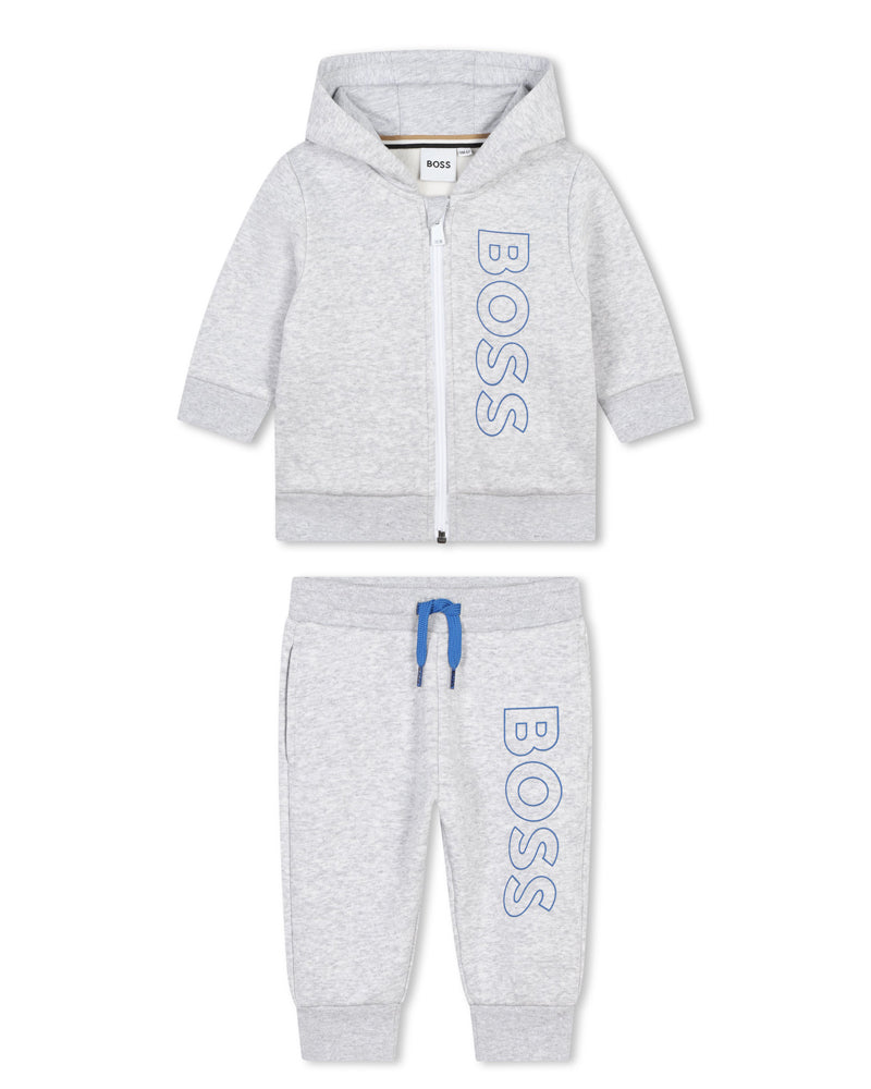 Baby Boys Grey Tracksuit