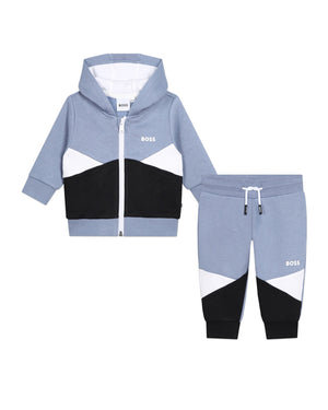 
  
    Boss
  
 Baby Boys Blue Tracksuit