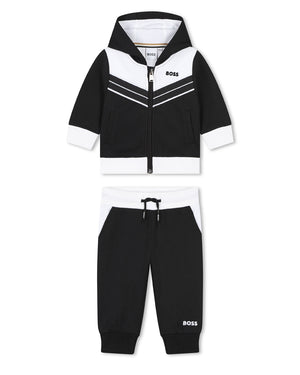 
  
    Boss
  
 Baby Boys Black Tracksuit