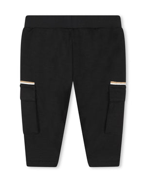 
  
    Boss
  
 Baby Boys Black Cargo Pants