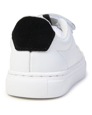 
  
    Boss
  
 Toddler White Leather Sneakers