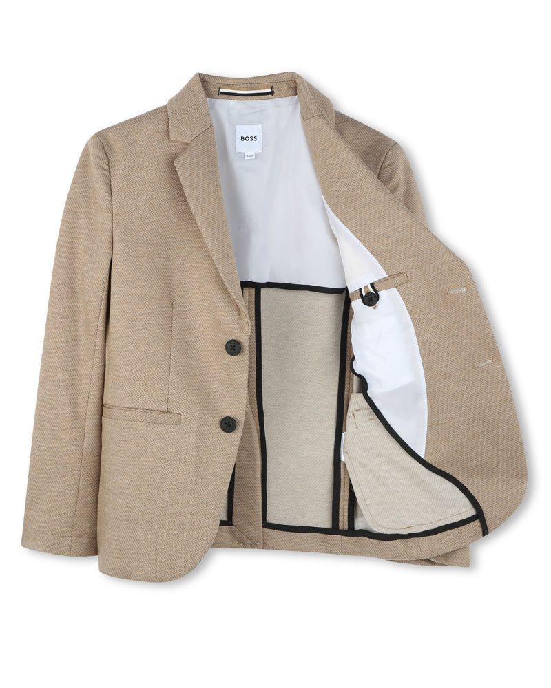 Boys Beige Suit