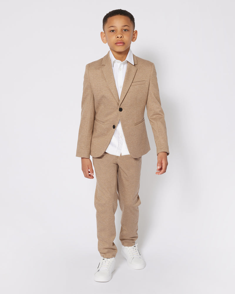 Boys Beige Suit