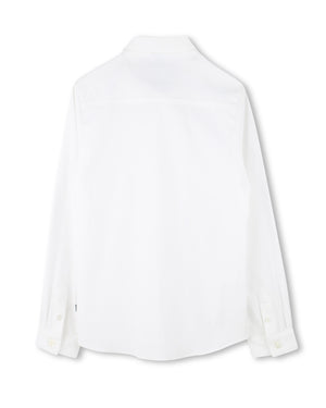 
  
    Boss
  
 Boys White Cotton Shirt