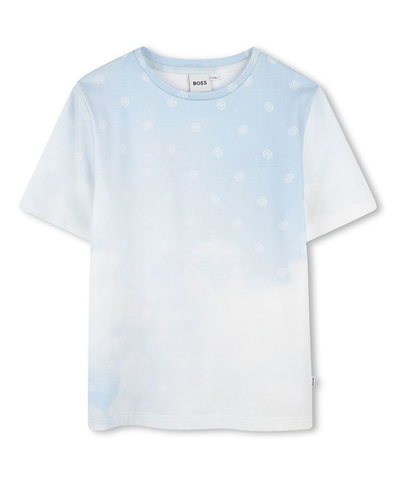 Boys Blue Cloud T-Shirt