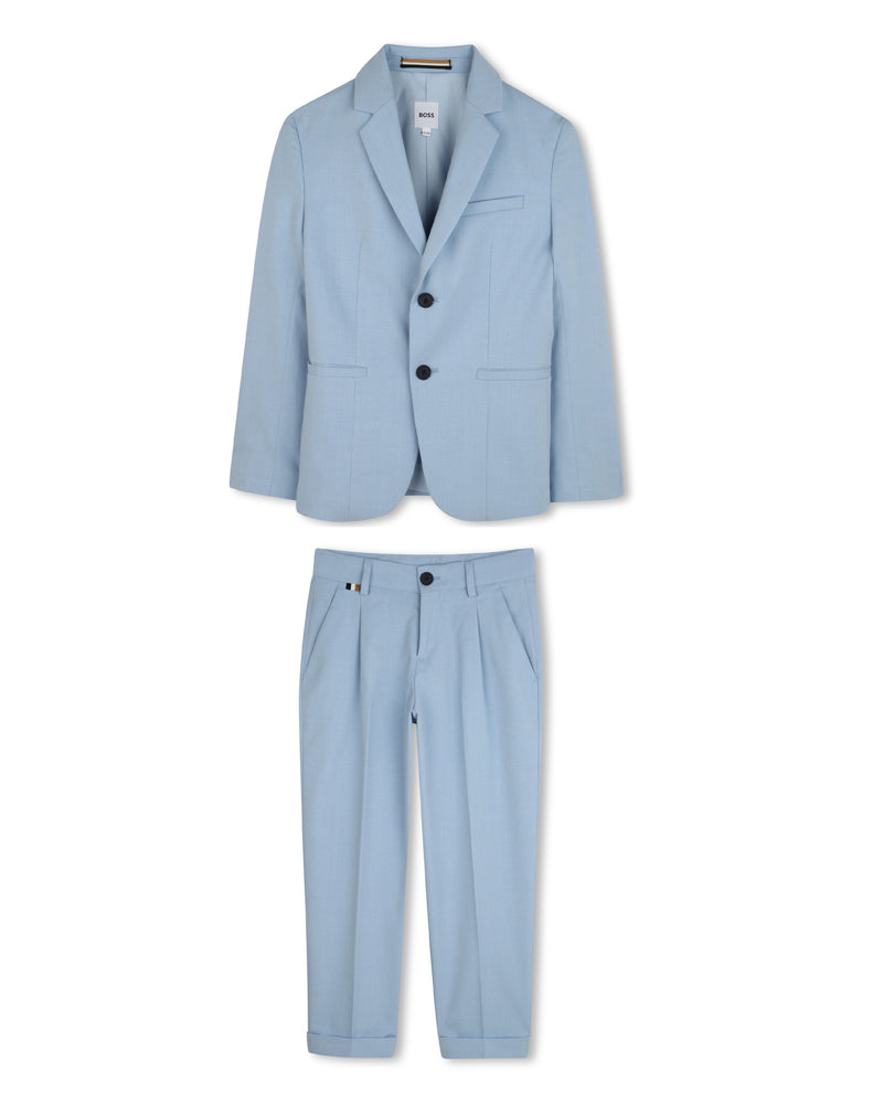 Boys Sky Blue Suit