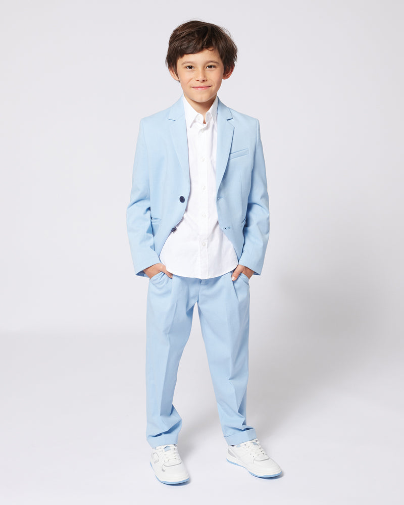 Boys Sky Blue Suit