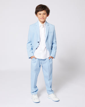 
  
    Boss
  
 Boys Sky Blue Suit