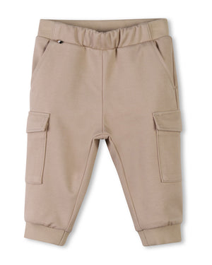 
  
    Boss
  
 Baby Boys Beige Cargo Pants