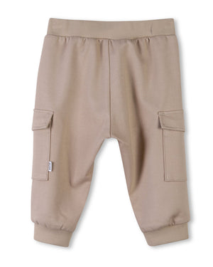 
  
    Boss
  
 Baby Boys Beige Cargo Pants