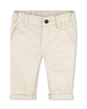 
  
    Boss
  
 Baby Boys Beige Cotton Twill Pants