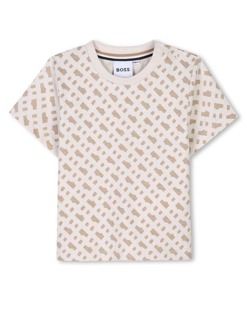 Baby Boys Beige T-Shirt