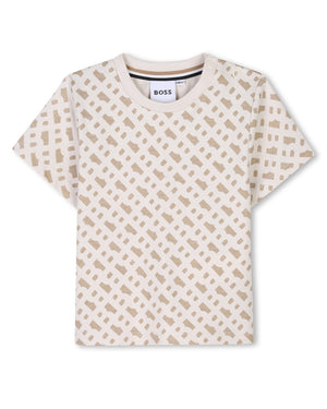 
  
    Boss
  
 Baby Boys Beige T-Shirt